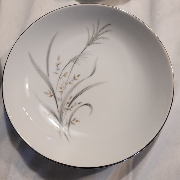 CastleCourt Fine China "Wheat Spray" Set of 4 Soup Salad Cereal Bowls Japan - Picture 6 of 8